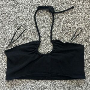 Black Garage halter tank